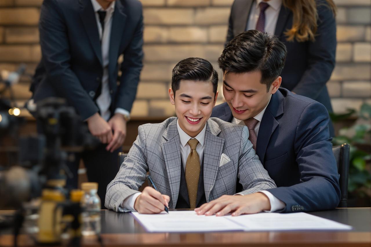 b影院签约新生代演员陈晓宇，将出演年度大剧《山海经》